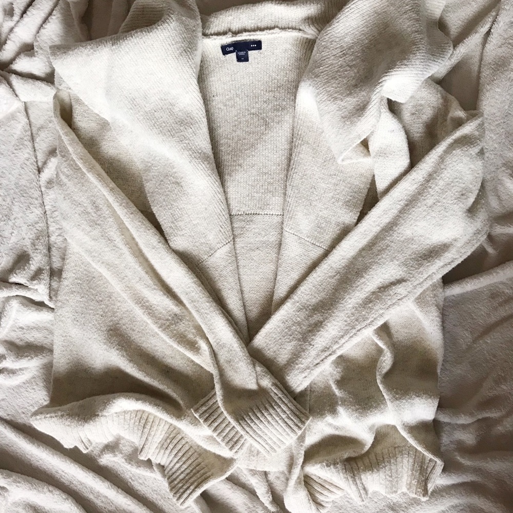 GAP - Cream Cardigan - Size Medium